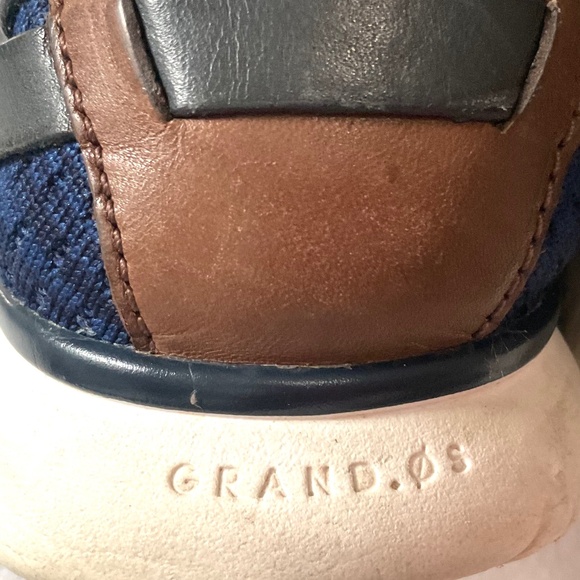 Cole Haan GrandMotion Lace Up Woven Comfort StitchLite Sneakers Sz 9.5M - Picture 10 of 13